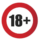 logo 18+
